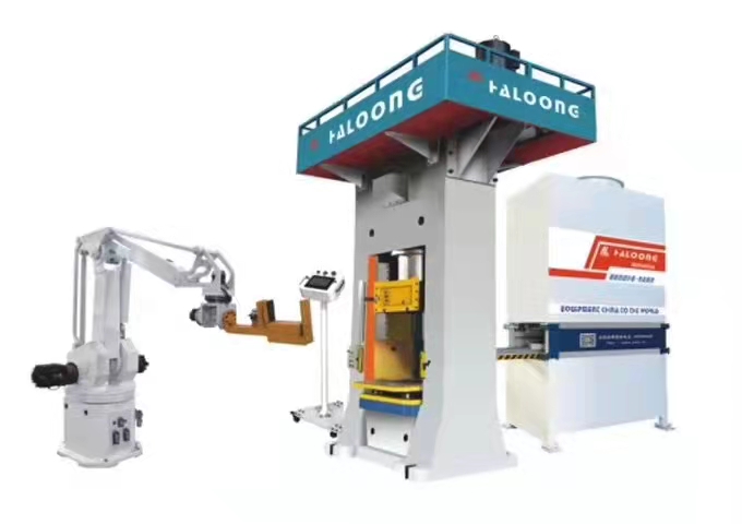 伺服電動螺旋壓力機對接自動化 伺服電動螺旋壓力機對接自動化